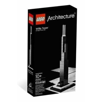 ［台中翔智積木］絕版品 建築系列 21000 Willis Tower