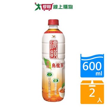 濃韻烏龍茶600ML【兩入組】【愛買】