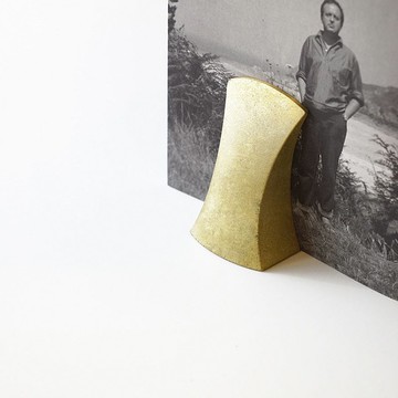 手鑄黃銅書擋  | FUTAGAMI