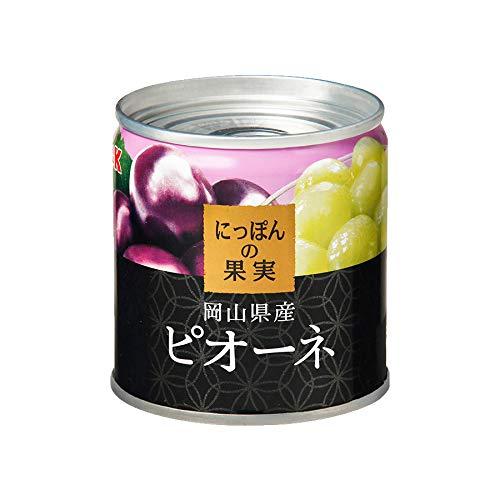 にっぽんの果実 岡山県産 ピオーネ 190g(2号缶)X6個