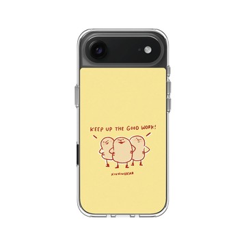 iPhone Air Clear Case（相機按鈕） 透明 - 咻咻熊 XiuXiubear - keep up the good work
