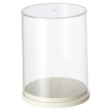 FAmILyLIFE 生活 圓形透明展示盒 A-472 迷你基本款  1個  7.6 x 7.6 x 9.8cm