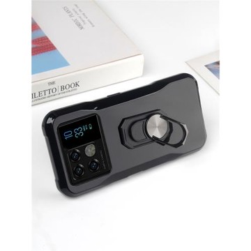 適用于Doogee V20手機殼支架外殼 道格V20保護套全包邊防摔軟套硅膠新款Doogee道格V20保護殼創意
