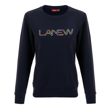 【官網限定 Outlet 零碼出清】舒棉經典LOGO印花圓領衫 大學T(女260219970)