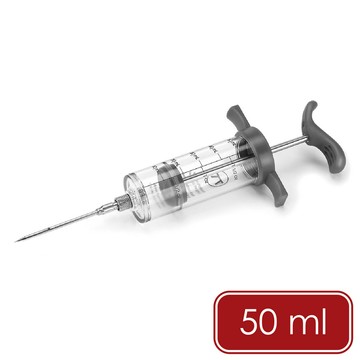 Outset 美國 肉品調味入味器(岩灰50ml) / 醬料注射器 調味注射器