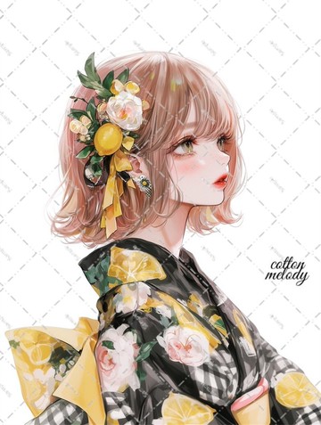 原創貼紙 no.8080 人物貼紙 原創貼紙 人物貼紙 女孩貼紙 原創人物貼紙