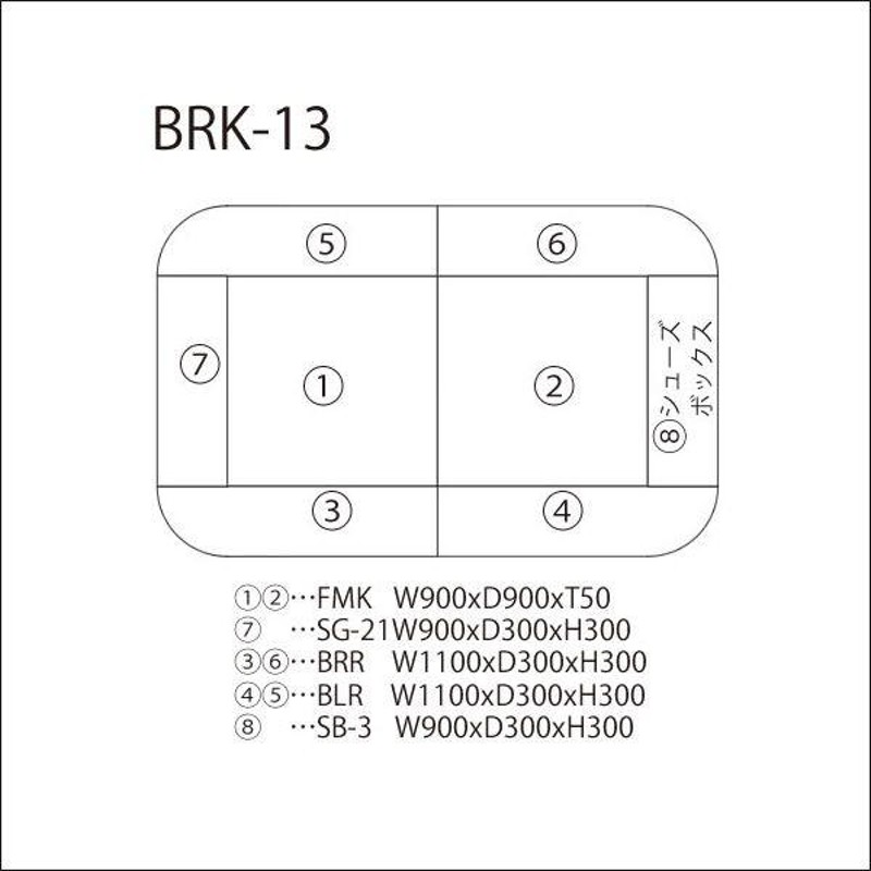 キッズコーナー バンビファンシーセット 交通マット・Rサイドガード 1