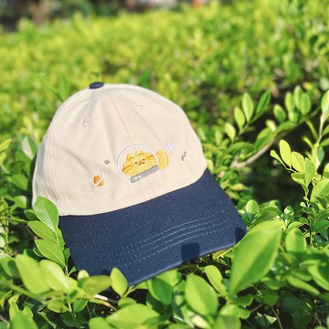 KILO拼色棒球帽 | 太空貓咪