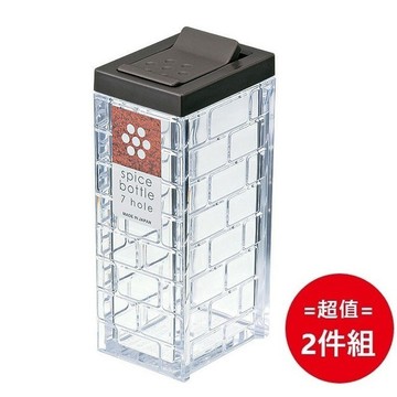 inomata 日本製多孔調味罐 棕 超值2件組