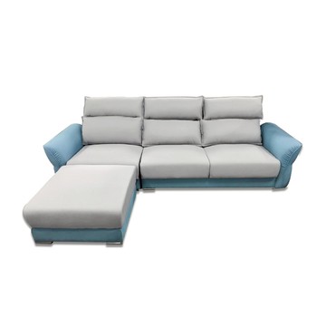 ASSARI-萊恩可收納機能L型涼感布沙發