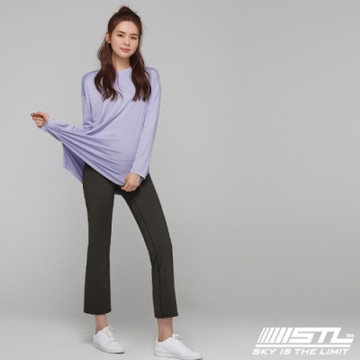 STL YOGA METRO NY 9 韓國瑜珈 地鐵合身小喇叭 運動機能訓練長褲 巧克力