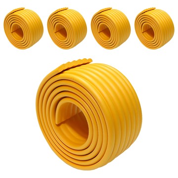 aguard W型防撞泡棉  8mm x 80mm x 2m  黃色  5捲