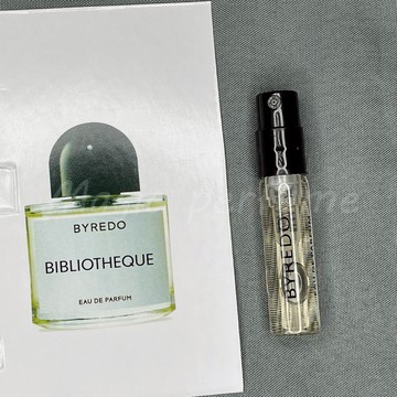 柏芮朵 圖書館Byredo Bibliothèque-1.5ml香水原創小樣 香氛噴霧 淡香 旅行香水 學生香水 試用裝