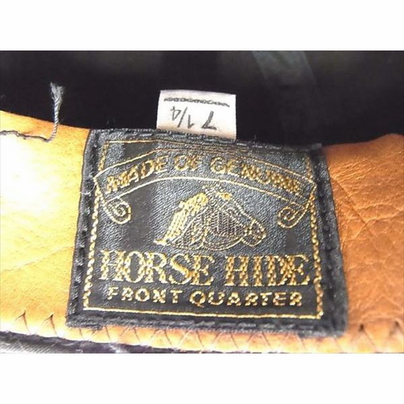 美品】AtLast＆Co アットラスト Timeworn Clothing HORSE HIDE レザー ...