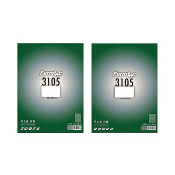 Formtec 地址標籤 LS-3105 100頁 + LQ-3105 20頁  21格  120張