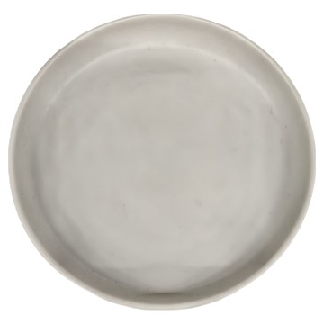 美濃燒 日本 洋食器 小圓皿 陶瓷  12 x 2.5cm  霧面白  1個