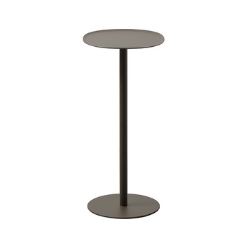 【日本ideaco】圓角邊桌(高50cm)-多色可選-棕