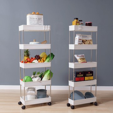 縫隙收納推車 置物推車-五層款