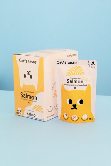 Cat's Taste吞拿魚三文魚啫喱濕貓糧