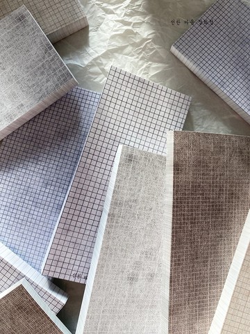 垃圾網格 5 色記事本套裝 60x140 250