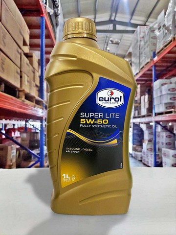 【4%點數】『油工廠』荷蘭神油 EUROL SUPER LITE 5W50 汽車 全合成機油 SN 229.3【樂天APP下單限定】