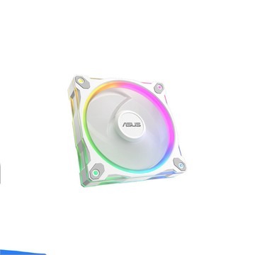 ASUS PRIME MR120 FAN ARGB REVERSE WHITE 機殼風扇-單入組(反向)