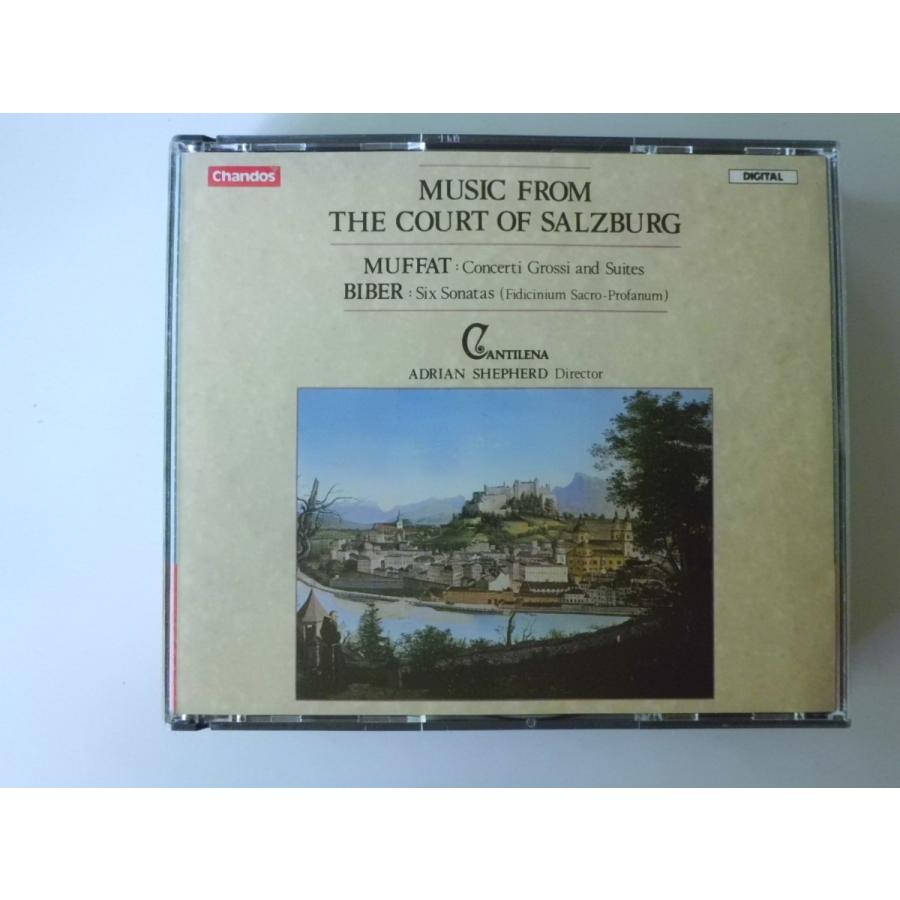 Music from the Court of Salzburg   Muffat, Biber   Cantilena CDs    CD