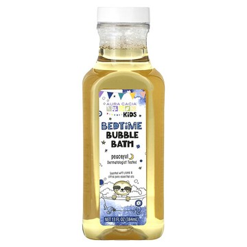 Aura Cacia, 兒童，睡前泡泡浴，寧靜型，13 液量盎司（384 毫升）