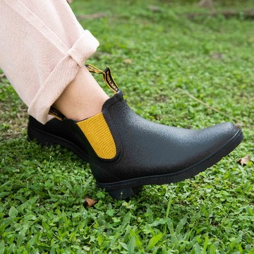 CHELSEA 經典卻爾西短靴 芥末黃 - EU36