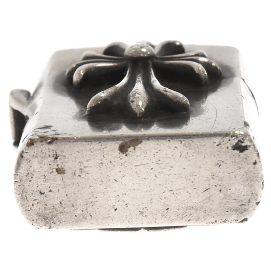 CHROME HEARTS クロムハーツ ZIPPO LIGHTERZ-V1 V1スモールCHクロス ジッポ ライター シルバー