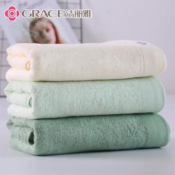 潔麗雅竹 漿 纖維大毛巾兒童吸水洗臉方巾成人男女家用浴巾美容巾