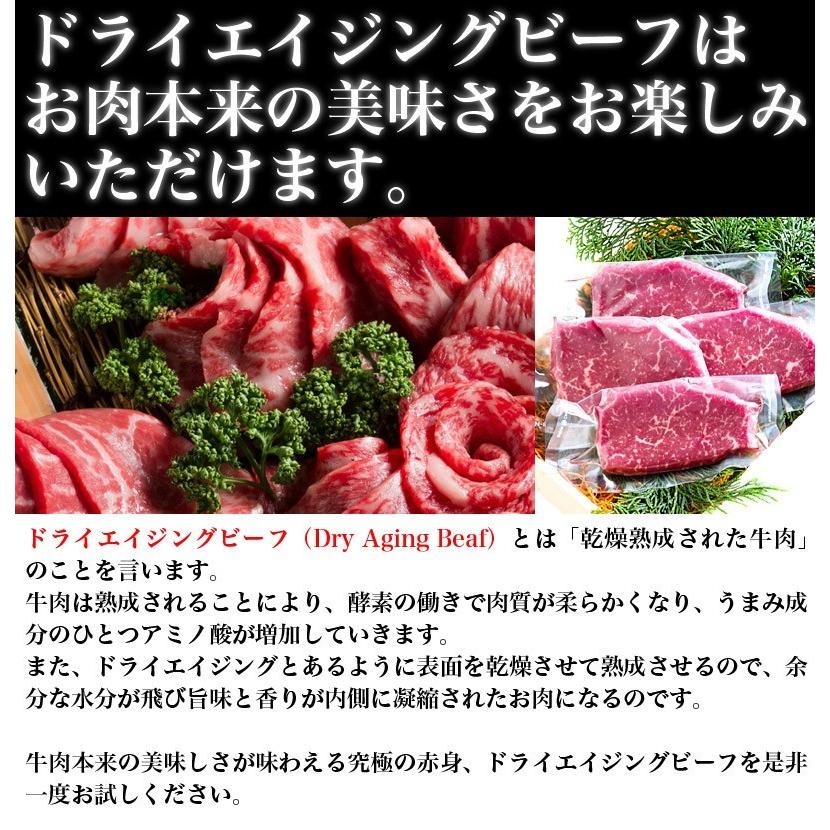 鹿児島黒牛熟成肉　ドライエイジングビーフ　モモステーキ　加熱用　100g × 16枚