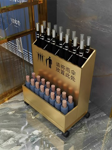 雨傘架收納架門口傘桶酒店大堂教室班級大容量商用雨傘存放置物架 幸福驛站