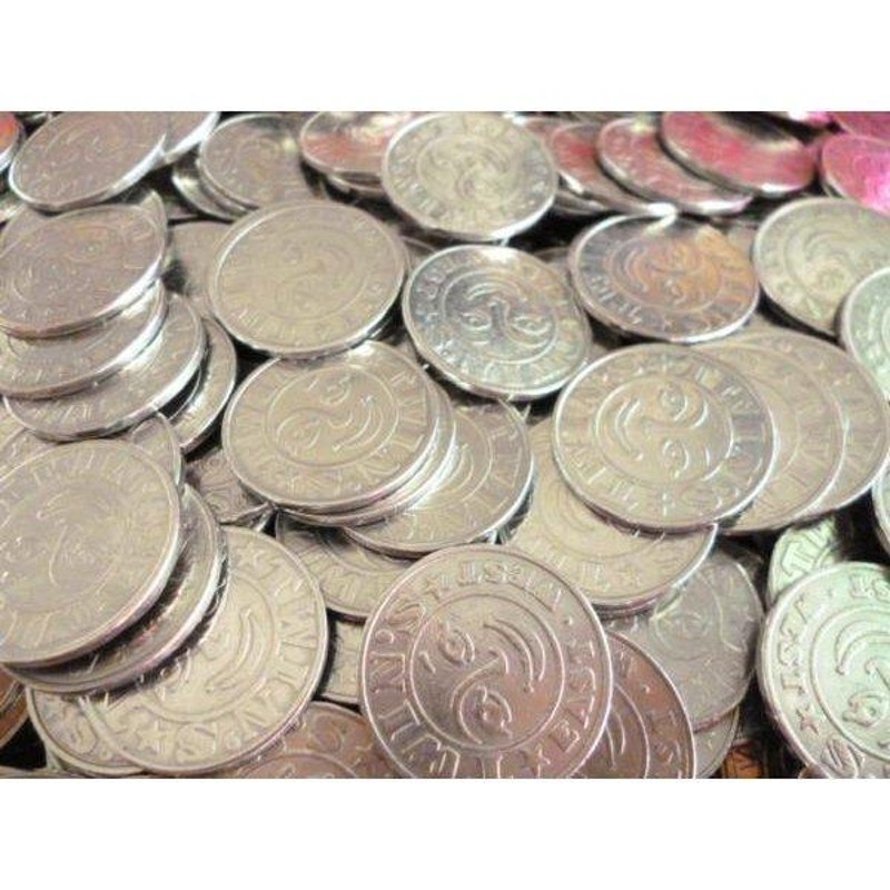 25パイ パチスロ メダル 約16kg 約3000枚 箱3個付き パチスロ用25