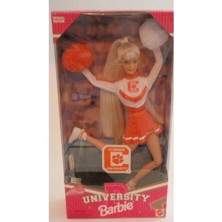 Barbie University Clemson Cheerleader Doll 並行輸入品