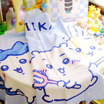 《吉伊卡哇》☆嗚哇哇嗚哇☆｜三小隻討伐大浴巾 ちいかわ