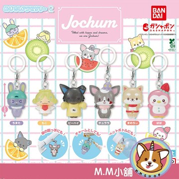 【M.M小舖】『現貨』 BANDAI 轉蛋 扭蛋 JOCHUM 標記吊飾 P2 2 天使 企鵝 豆柴 吊飾 全6款