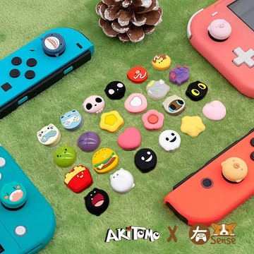有Sense 阿吉托摩 Switch & OLED joycon Lite 萌系 搖桿帽 蘑菇頭 貓爪