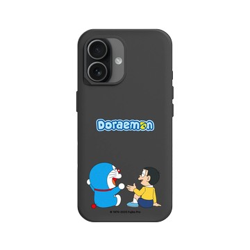 iPhone 17 SolidX 黑 - 哆啦A夢 Doraemon - 和大雄一起做什麼都開心