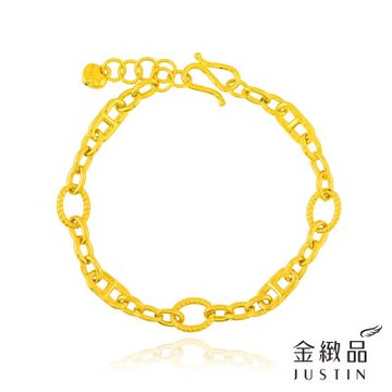 金緻品 黃金手鍊 風尚之旅 2.2錢