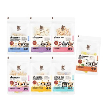 毛孩點心｜599免運 【3入組】chew me-凍乾土雞丁/鮪魚丁 30g