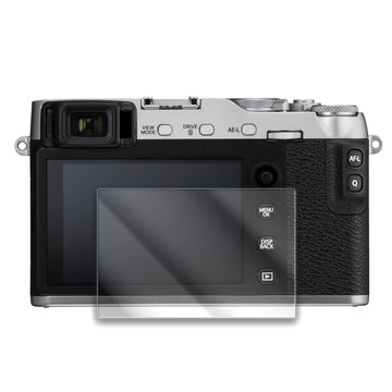 JJC 富士Fujifilm副廠X-T50.X-T30 II III.X-T20.X-T100.X-E3相機螢幕保護貼GSP-XT10螢幕貼(9H鋼化0.3mm玻璃