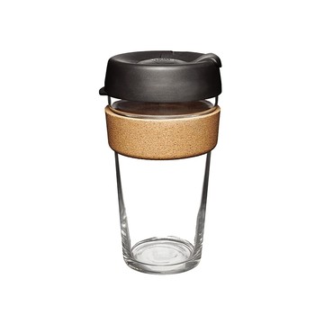 澳洲 KeepCup 軟木隨行杯 L (Espresso) 454ml 隨身咖啡杯 環保杯 玻璃杯 隔熱杯