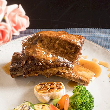 【裕國紅敞】 台塑牛小排裕國帶骨牛小排750G ±15G