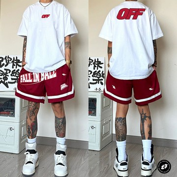 ins潮牌美式籃球短袖夏季速幹冰絲運動T恤投籃服訓練球衣複古簡約男士運動短袖T恤夏季運動上衣短袖男士居家休閒短袖