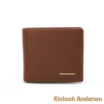 【金安德森】Moore 左右翻雙窗式短夾-栗葉棕