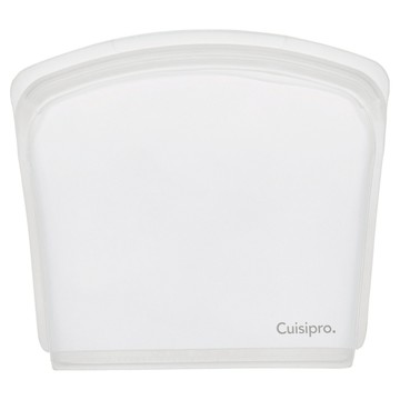Cuisipro. 白金矽膠密封食物袋 2L 白色  1個容器  1個