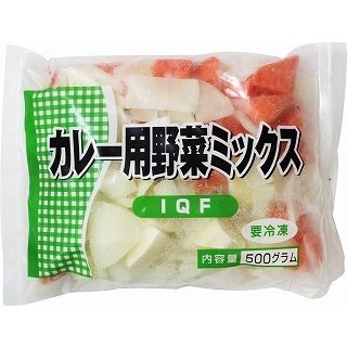 [冷凍] カレー用野菜ミックス 500g