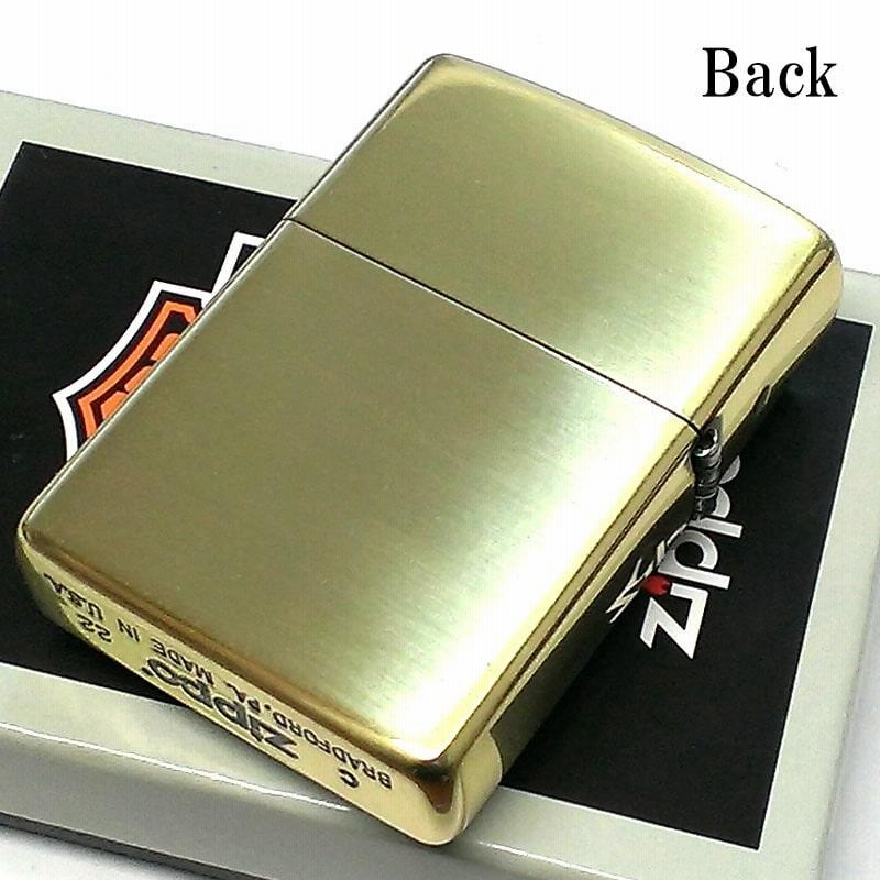 ZIPPO ハーレー ダビッドソン 金銀 イーグル 鷹 シルバーメタル 彫刻 