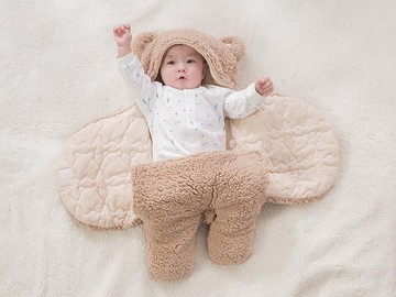 初生嬰兒抱被新生兒用品包被純棉春秋睡袋秋冬加厚寶寶襁褓防驚跳